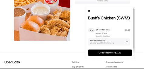 Bush's Chicken Menu With Prices [Updated July 2024] - TheFoodXP