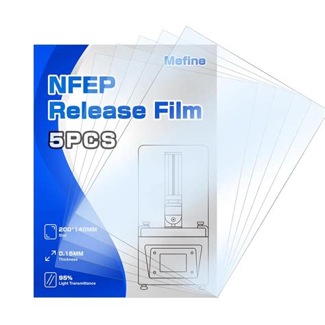 Nfep Films Pcs Fep Pfa Film For Anycubic Photon Mono K Elegoo