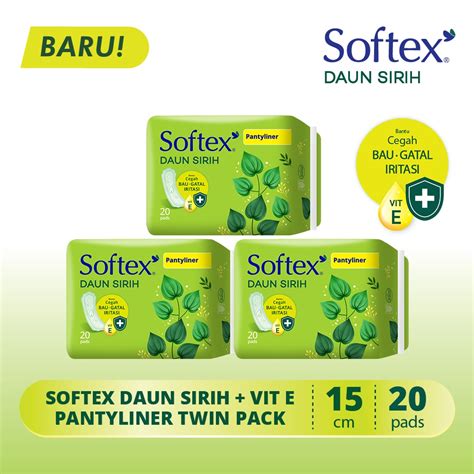 Jual Pantyliner Softex Daun Sirih S X Shopee Indonesia