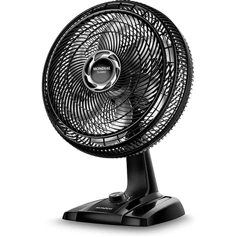 Ventilador De Mesa Mondial Turbo Vt Nb Cm V Shopee Brasil