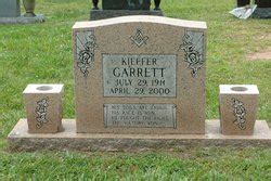 Kieffer Garrett M Morial Find A Grave