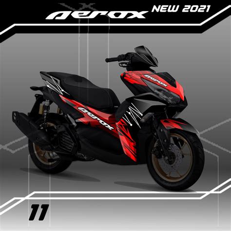 Jual Dekal Stiker Decal Sticker Variasi Fullbody All New Aerox