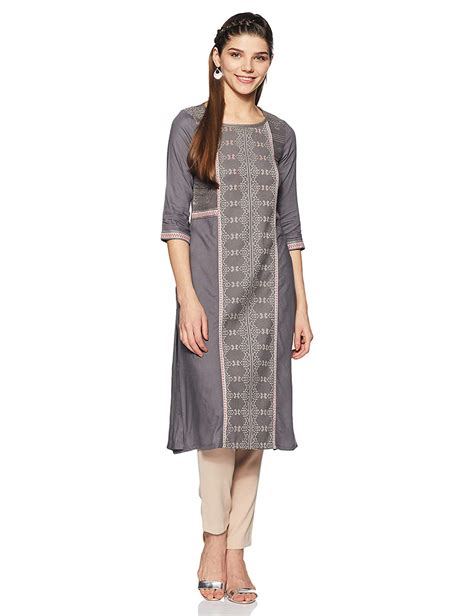 W Womens Straight Kurta Aarav Mart