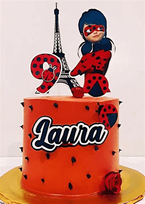 Miraculous Ladybug Birthday Cake Ideas Images Pictures