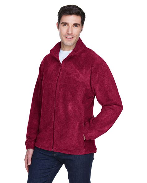 Harriton Mens Full Zip Fleece Alphabroder