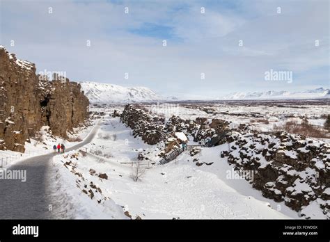 Thingvellir Þingvellir National Park Almannagja Rift Walk And The