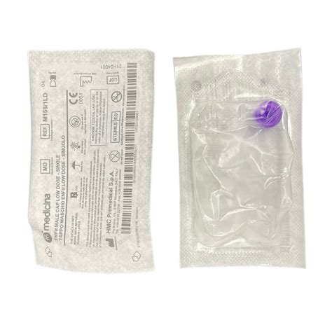 Medicina Enfit Syringe Caps Male Low Dose Purple Single Medisa