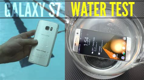 Ultimate Samsung Galaxy S7 Water Pool Test Youtube