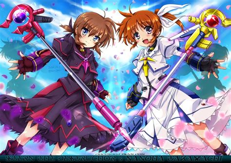 Takamachi Nanoha Raising Heart Luciferion And Stern Starks Lyrical