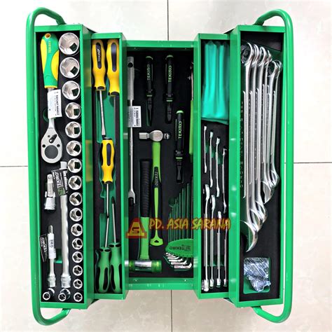 Jual Toolkit Kunci Mekanik Set Pcs Tekiro Metal Box Tool Set