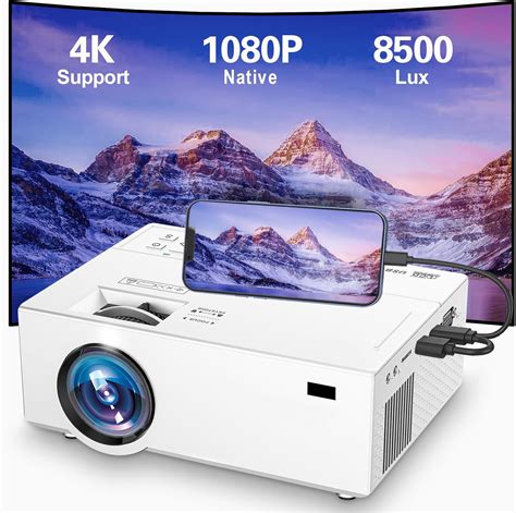 amazoncom video projector  projector  lumens p full hd