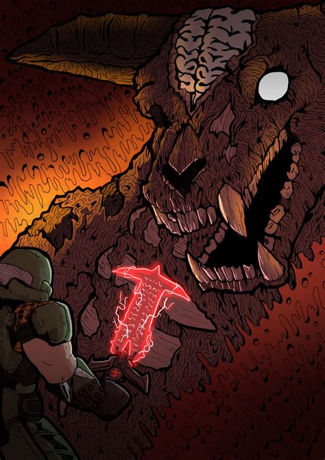 Doom Eternal Fan Art Doom Videogame Doom Play Doom