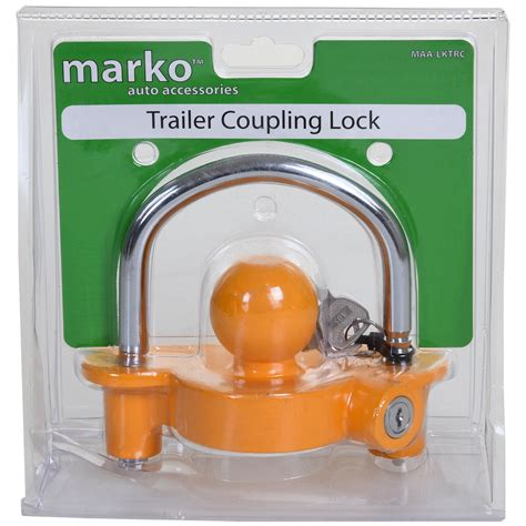 Trailer Hitch Lock Safety High Security Universal 50mm Tow Ball Coupli