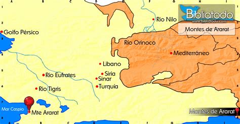 Montes De Ararat Mapa Y Ubicación Geográfica