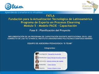 Fase Planificacion Ppt