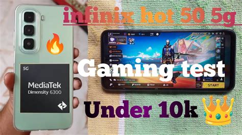 Infinix Hot 50 5g Free Fire Gaming Test Graphics Sensitivity Setting Best Gaming Phone Under