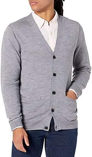 Amazon Brand Goodthreads Men S Lightweight Merino Wool Cardigan