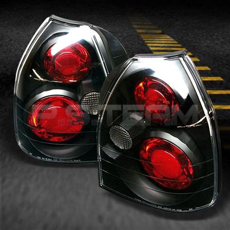 Sell 96 00 CIVIC 3DR HATCHBACK EK JDM BLACK ALTEZZA TAIL LIGHTS REAR