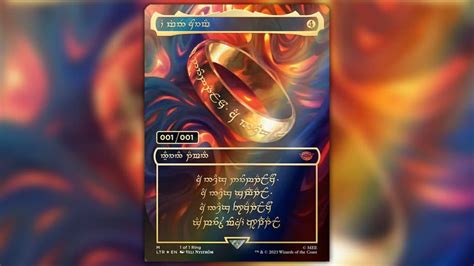 Mtg Collector Dan Bock Issues K Bounty On Lotr One Ring Card Dexerto