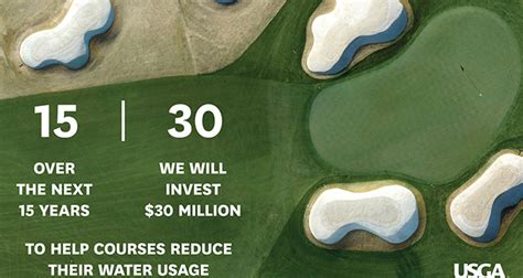 USGA Unveils 30 Million Commitment To Advance Water Resilience Efforts