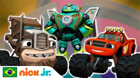 Blaze E Os Monster Machines Gasquatch Compra Um Brinquedo Nick Jr