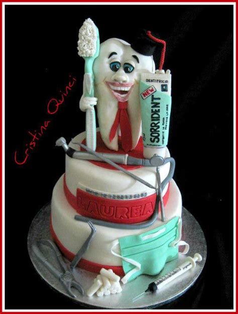 Dentist Cake Cake By Cristina Quinci Gateau Photographie Gâteau Médical Cookies Cupcake