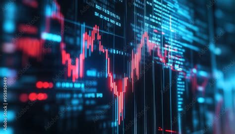 Dynamic Stock Market Data Visualization Featuring A Candlestick Chart