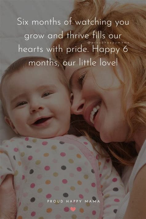 50 Happy 6 Month Baby Quotes For Your Babys Milestone