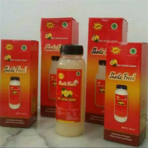 Jual Sari Lemon Sheila Fresh 250 Ml Shopee Indonesia