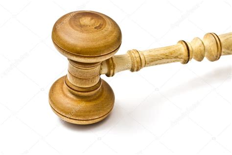 Wood gavel — Stock Photo © ibphoto #4975598