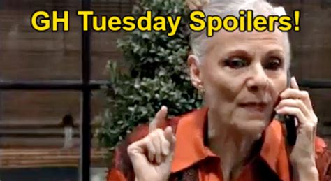 General Hospital Spoilers Tuesday June Tracy S Secret Partner