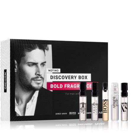 Beauty Discovery Box Notino Bold Fragrances Men Gift Set For Men