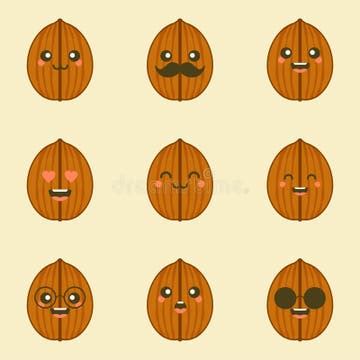 Walnut Emoji Stock Illustrations – 122 Walnut Emoji Stock Illustrations ...