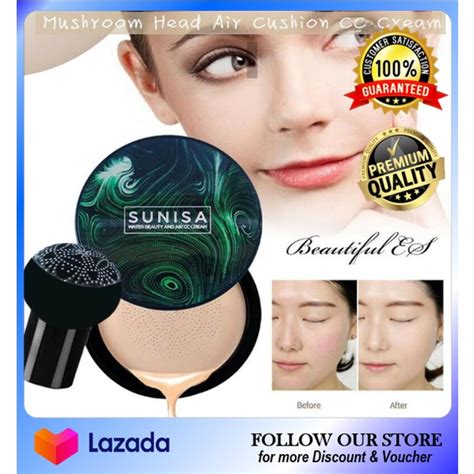 SUNISA Small Mushroom Head Sunisa Liquid Foundation Air Cushion