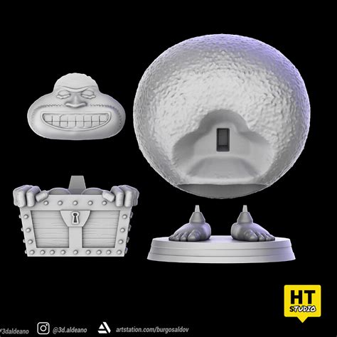 Stl File Gaimon One Piece 🏎️ ・3d Printer Model To Download・cults