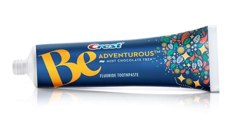 Chocolate Flavored Toothpaste New Crest Creation