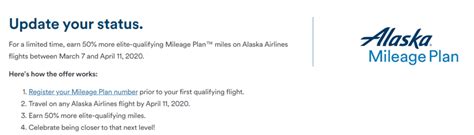 Expired Alaska Airlines Earn A Bonus On Elite Qualifying Miles