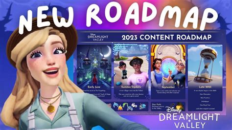 New 2023 Roadmap Released 🎉 Live Stream Disney Dreamlight Valley Youtube