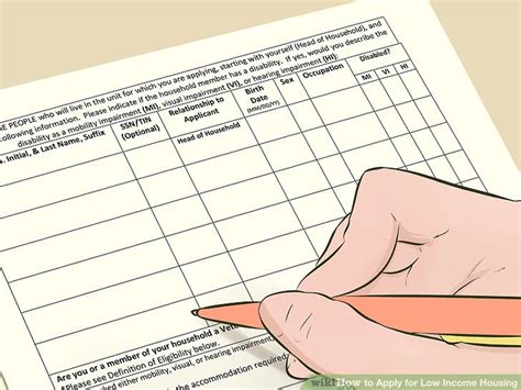 3 Simple Ways To Apply For Low Income Housing WikiHow