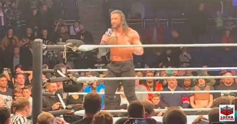 Roman Reigns Rompe El Personaje En Londres Y Manda Mensaje A The Rock