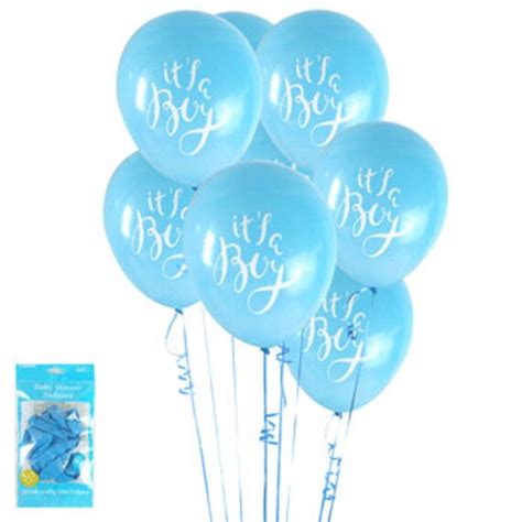 Its A Boy Balloons Baby Boy Balloons Cute Blue Balloon Etsy