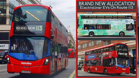 BRAND NEW ALLOCATION Electroliner EVs Now On Route 113 London S