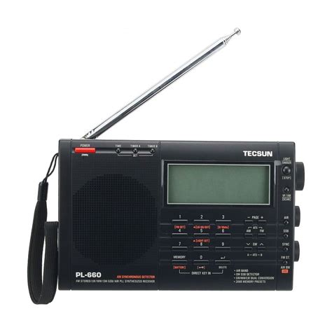 Tecsun Pl 660 Radio Digital Pll Am Fm Sw Lw Ssb Air Band Radio Receiver