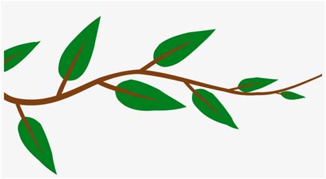 Computer Icons Leaf Download Vine Plant Leaves On A Stick 1500x750