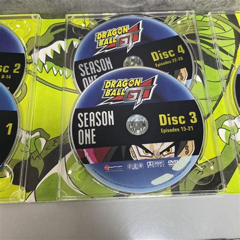 Dragon Ball GT Complete Series All 64 Episodes GT Movie DVD 10