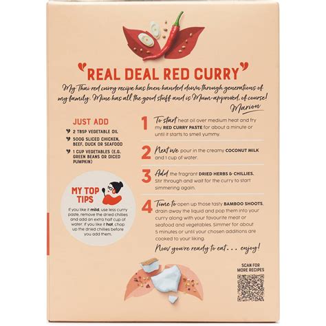 Marions Kitchen Thai Red Curry Cooking Kit 394g Woolworths