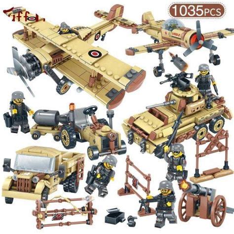 Lego World War 2 Playsets Brickarmytoys