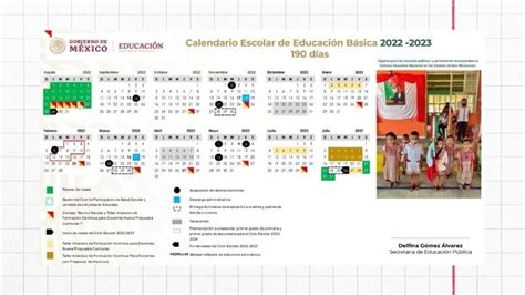 Calendario Escolar 2023 A 2024 Sep Pdf Puebla Printable Templates Free