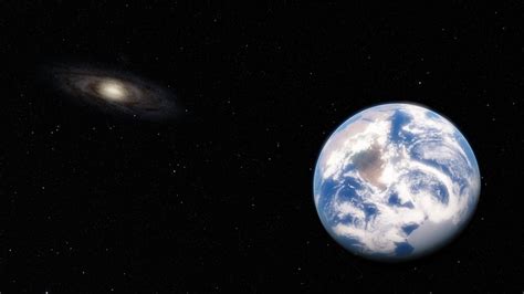 Earth & The Andromeda Galaxy : spaceengine