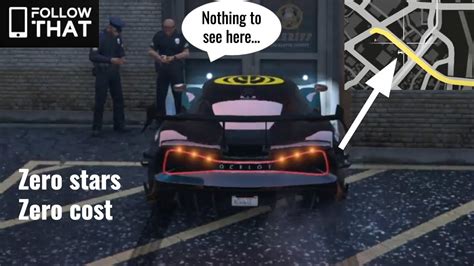 How To Get Impounded Car Back For Free With No Stars In Gta Online